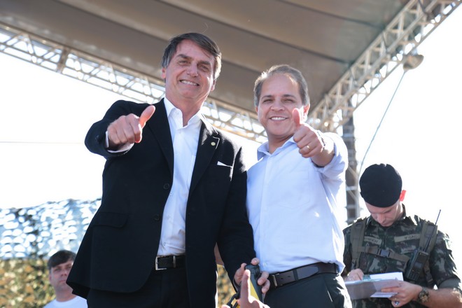 Bolsonaro e Coronel David